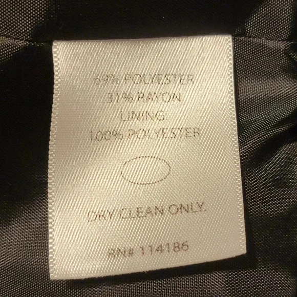 CYNTHIA ROWLEY Women's Regular Marbled Ruffle Sweater Cardigan Size Small Black - Picture 10 of 14